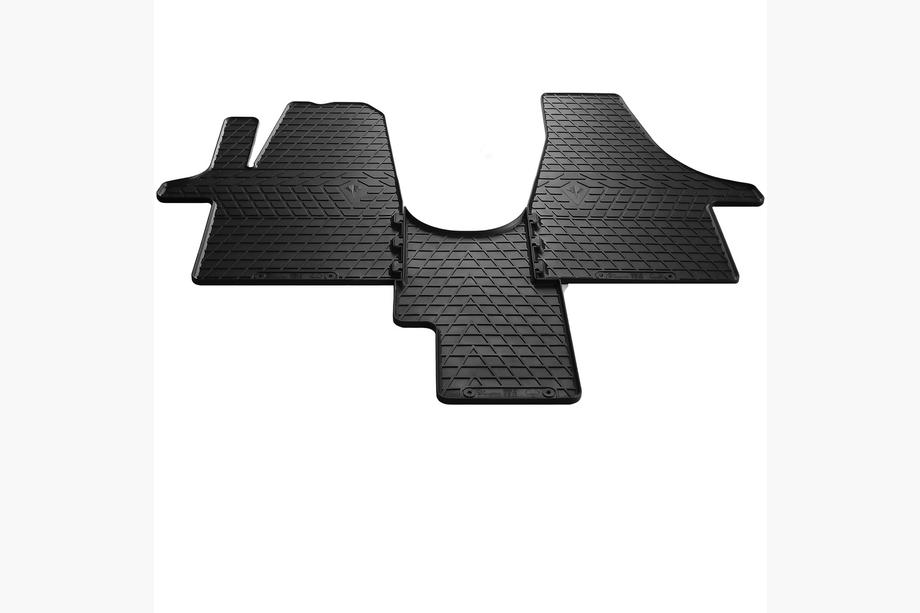 Volkswagen T5 Caravelle 2004-2010 Gummimatten (3 Stk, Stingray) Für Sitzbank 2↗1 Image
