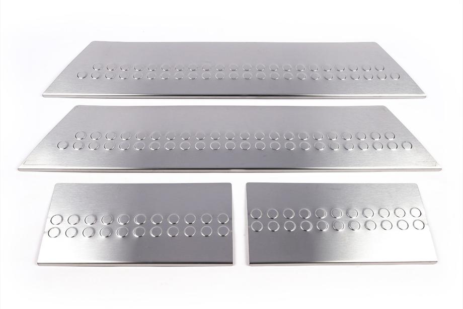 Volkswagen T5 2010-2015 Einstiegsleisten innen Carmos Edelstahl 3-Türer, Multivan Foto 8