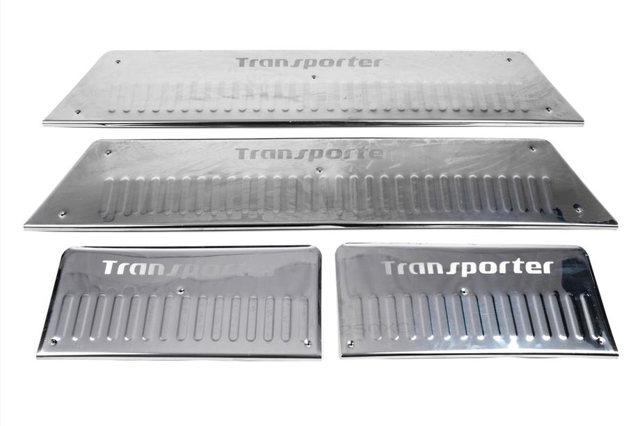 Volkswagen T5 2010-2015 Einstiegsleisten innen Carmos Edelstahl 3-Türer, Multivan Foto 5