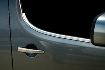 Peugeot Partner Tepee 2008-2018 Fensterrahmen Blenden (2 Stk., Edelstahl) OmsaLine - Italienischer Edelstahl Foto 4