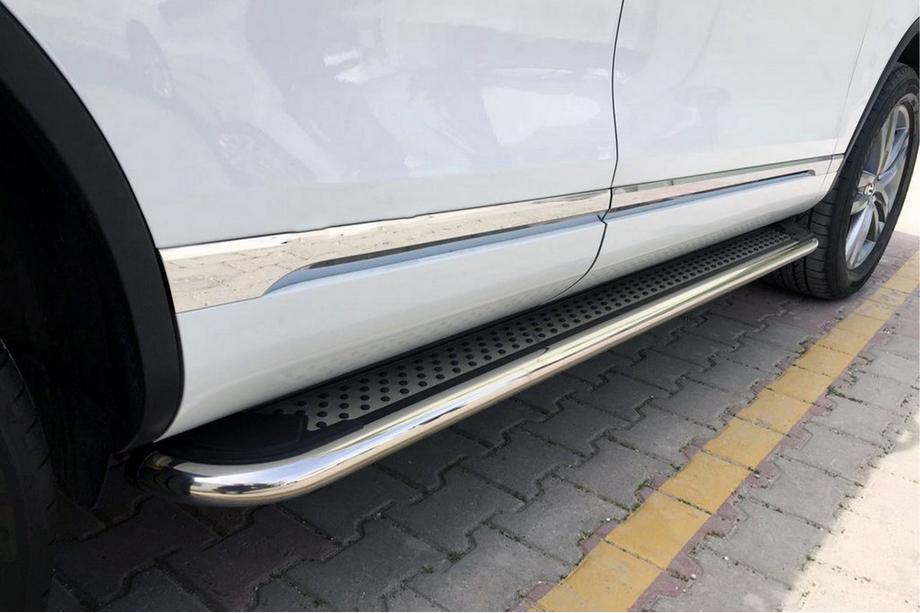 Volkswagen Amarok 2010-2022 Trittbretter Maydos V2 (2 Stk., Edelstahl) Image