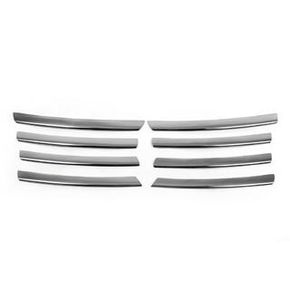 Chrom Kühlergrill Abdeckungen (Edelstahl) Volkswagen Passat B5 1997-2005 Foto 2