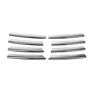 Chrom Kühlergrill Abdeckungen (Edelstahl) Volkswagen Passat B5 1997-2005 Foto 4
