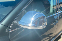 Volkswagen Touareg 2002–2010 Spiegelabdeckungen 2007-2010 (2 Stk., Edelstahl) Carmos - Türkischer Stahl Foto 4