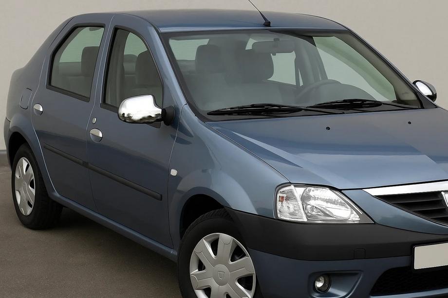 Dacia Logan I 2005-2008 Spiegelabdeckungen komplett (2 Stk.) Image