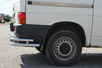 Volkswagen T4 Transporter 1990-2003 Hintere doppelte Eckschutzrohre AK003-Double (2 Stk., Edelstahl) Foto 4