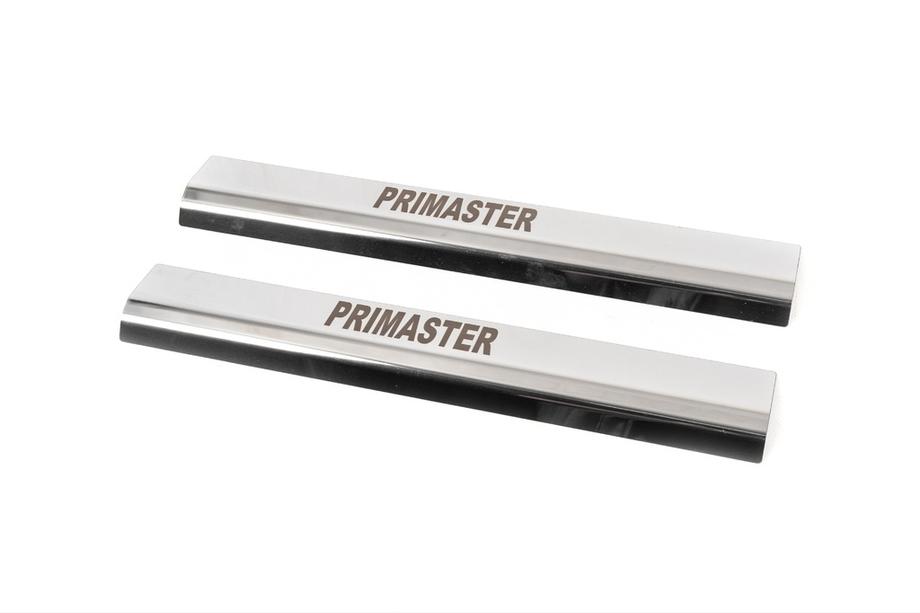 Nissan Primastar 2002-2014 Einstiegsleisten VIP (2 Stk, Edelstahl) Image