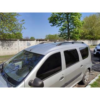 Dachreling Schwarz Dacia Logan MCV 2004-2014 Foto 2