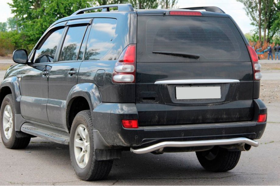 Toyota Land Cruiser Prado 120 2002-2009 Heckschutz AK008 Foto 5