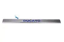 Fiat Ducato 2006-2025 LED Leiste über dem Kennzeichen (Edelstahl) Foto 2