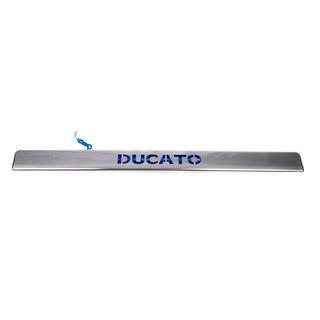 LED Leiste über dem Kennzeichen (Edelstahl) Fiat Ducato 2006-2025 Foto 2