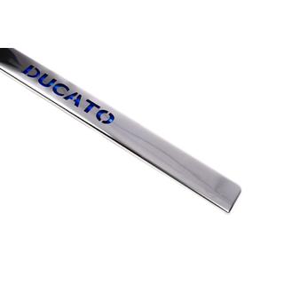 LED Leiste über dem Kennzeichen (Edelstahl) Fiat Ducato 2006-2025 Foto 3