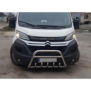 Frontbügel WT003 (Edelstahl) Peugeot Boxer 2006-2025 Foto 3