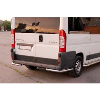 Hintere Eckschutzrohre AK003 (2 Stk., Edelstahl) Citroen Jumper 2007-2025 Foto 2