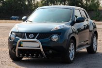 Nissan Juke 2010-2019 Frontbügel QT012 (Edelstahl) Foto 2