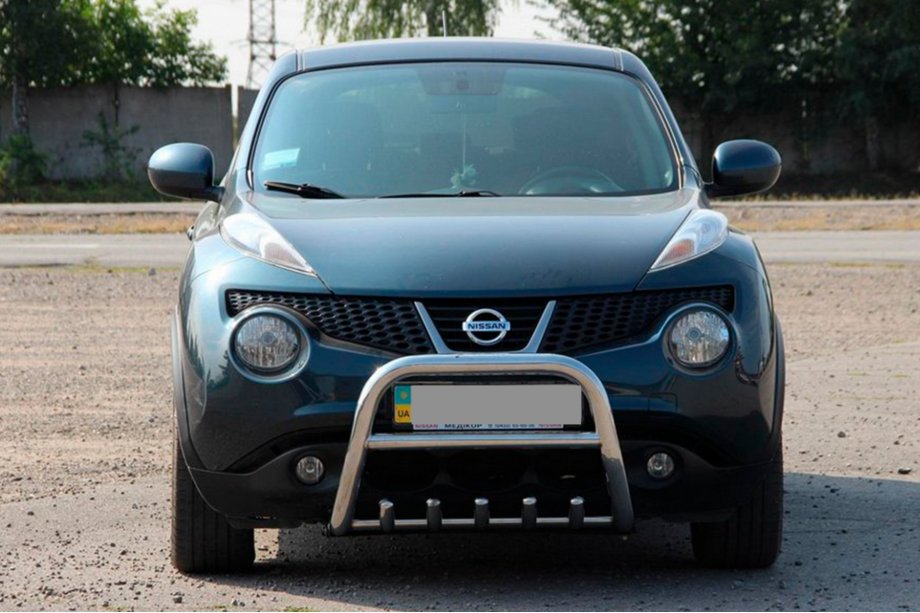 Nissan Juke 2010-2019 Frontbügel QT012 (Edelstahl) Image