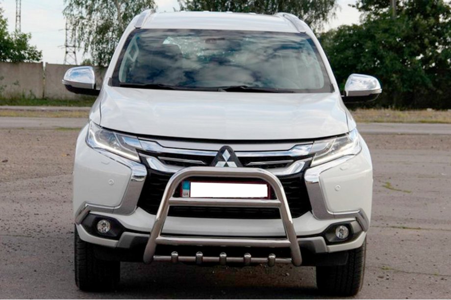 Mitsubishi Pajero Sport 2015- Frontbügel WT008 (Edelstahl) Image