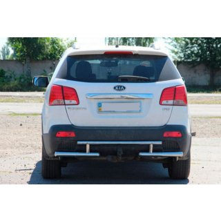 Heckschutzbügel AK002-2 (Edelstahl) Kia Sorento II XM 2009-2014 Foto 3
