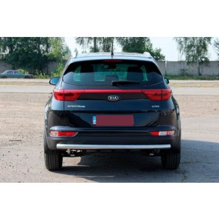 Heckschutz AK002 (Edelstahl) Kia Sportage 2015-2021 Foto 3