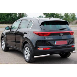 Heckschutz Eckenschutz AK003 (Edelstahl) Kia Sportage 2015-2021 Foto 3