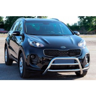 Frontbügel WT023 Edelstahl Kia Sportage 2015-2021 Foto 1