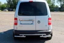 Volkswagen Caddy 2010-2015 Heckbügel AK003-2 (2 Stk., Edelstahl) Foto 3