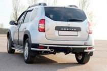Dacia Duster 2008-2018 Heckbügel AK005-Special (Edelstahl) Foto 2