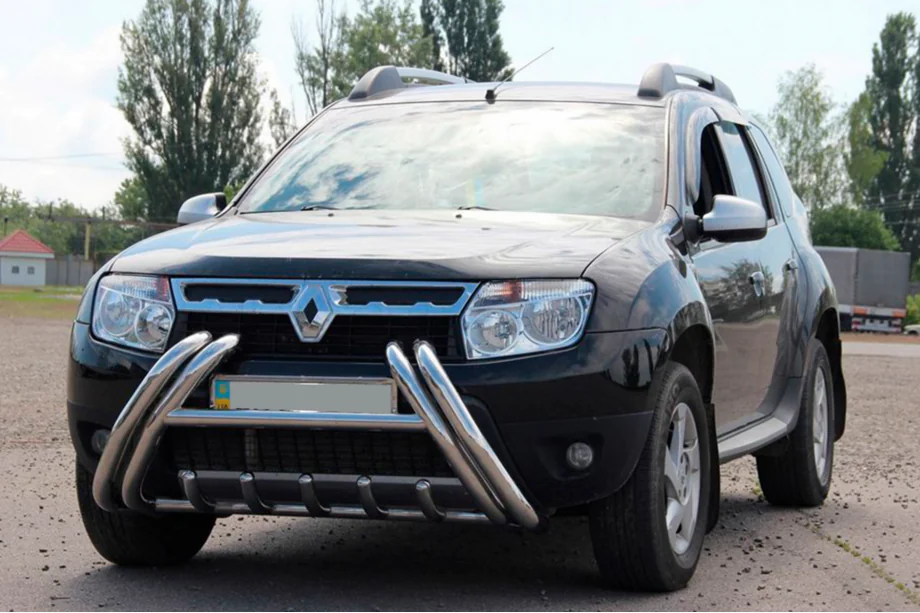 Renault Duster 2008–2017 Rammschutzbügel Kelebek WT011 (Edelstahl) Foto 2
