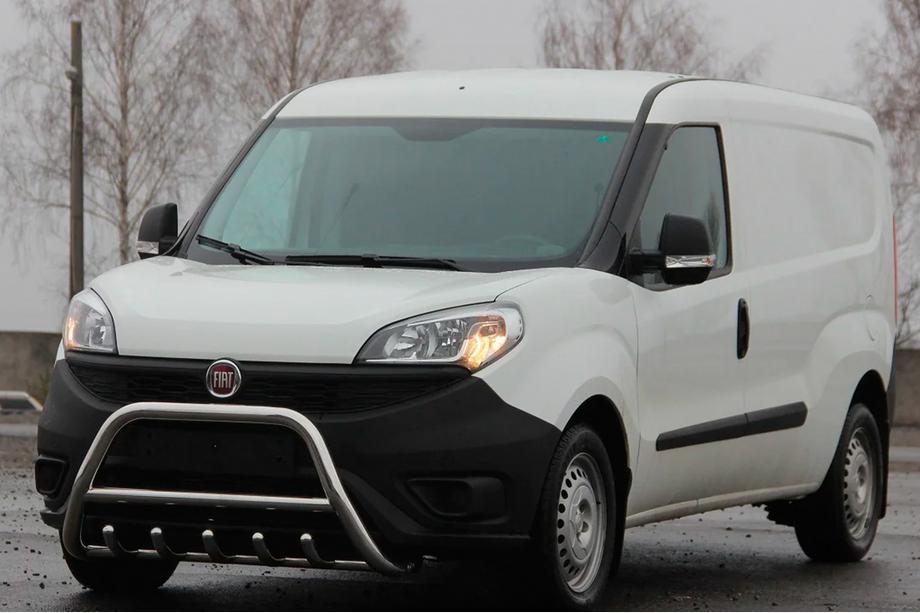 Fiat Doblo II 2010-2022 Frontbügel WT003 (Edelstahl) 60 mm Foto 3