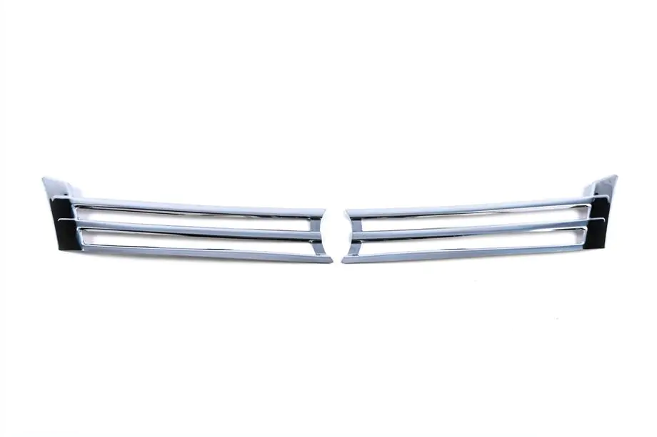 Volkswagen Caddy 2010-2015 Chrom Kühlergrill Blenden (2 Stk, Edelstahl) OmsaLine - Italienischer Edelstahl Foto 3