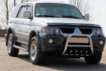Mitsubishi Pajero Sport 1996-2007 Frontbügel QT006 (Edelstahl) Foto 1