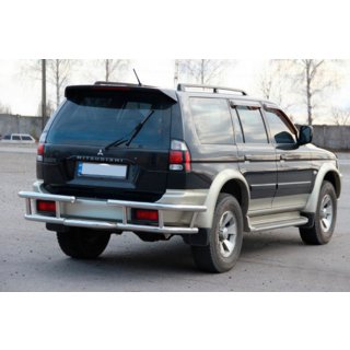Heckschutz AK-Special (Edelstahl) Mitsubishi Pajero Sport 1996-2007 Foto 3