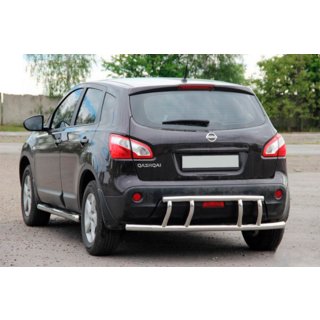 Heckbügel AK011 (Edelstahl) Nissan Qashqai 2010-2014 Foto 1