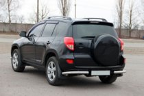 Toyota Rav 4 2006-2013 Hintere Eckschutzrohre AK003 (2 Stk., Edelstahl) Foto 5