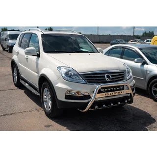 Frontbügel WT004 Edelstahl SsangYong Rexton I 2001-2017 Foto 3