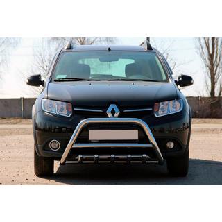 Frontbügel WT003 (Edelstahl) Dacia Sandero 2013-2020 Foto 2