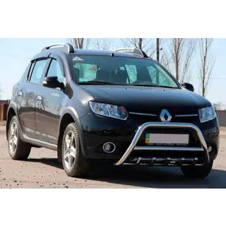 Frontbügel WT003 (Edelstahl) Dacia Sandero 2013-2020 Foto 3