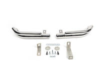 Hyundai Santa Fe 2 2006-2012 Hintere doppelte Eckschutzrohre AK003-Doppelt (Edelstahl) Foto 2