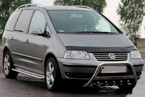 Volkswagen Sharan 1995-2010 Frontbügel WT004 Edelstahl 60 mm Foto 2