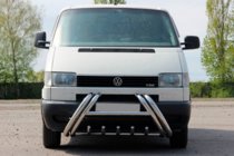 Volkswagen T4 Caravelle/Multivan 1990–2003 Rammschutzbügel Kelebek WT011 (Edelstahl) Foto 2