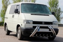 Volkswagen T4 Caravelle/Multivan 1990–2003 Rammschutzbügel Kelebek WT011 (Edelstahl) Foto 1