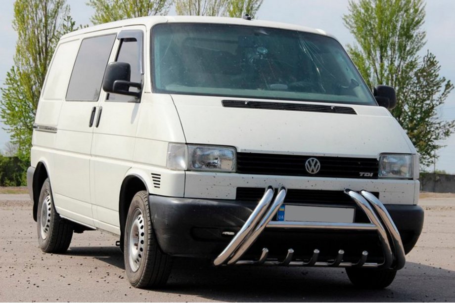 Volkswagen T4 Caravelle/Multivan 1990–2003 Rammschutzbügel Kelebek WT011 (Edelstahl) Image