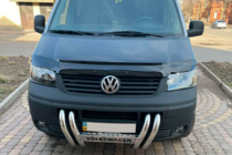 Volkswagen T5 Transporter 2003-2010 Frontbügel ST006-04 Nieren (Edelstahl) Foto 2