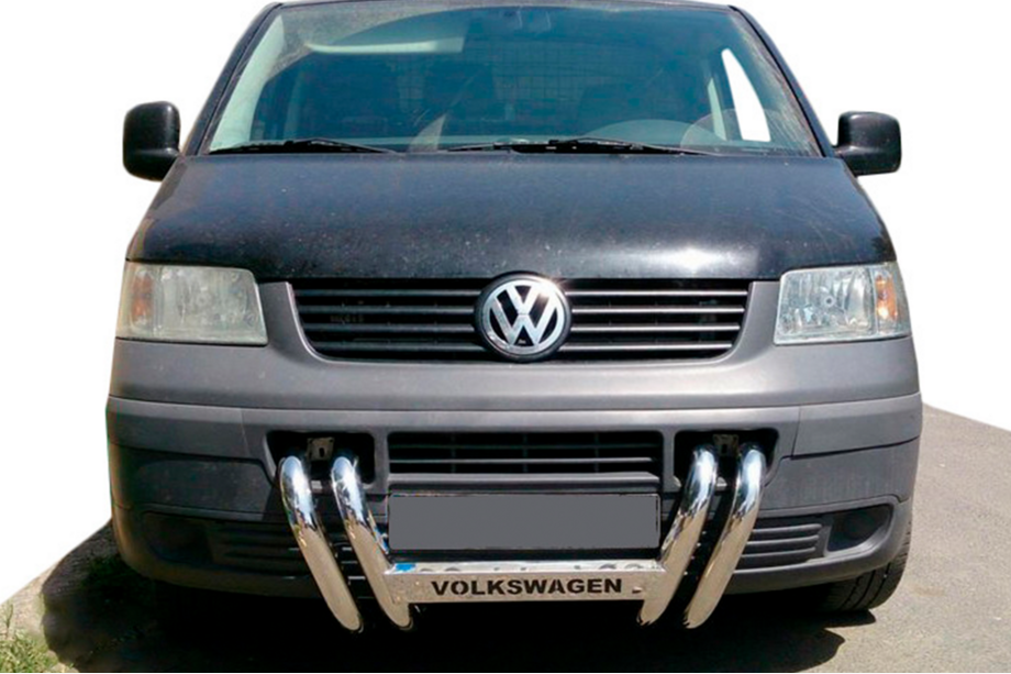 Volkswagen T5 Transporter 2003-2010 Frontbügel ST006-04 Nieren (Edelstahl) Image