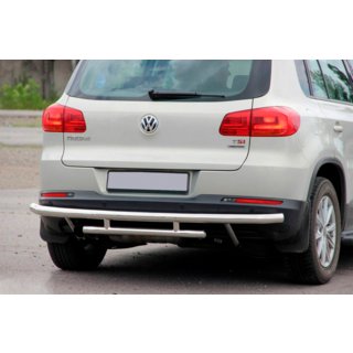 Heckschutz AK002-2 (Edelstahl) Volkswagen Tiguan 2007-2016 Foto 2