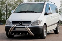 Mercedes Vito W639 2004-2014 Kelebek WT011 Edelstahl-Frontbügel (Bullbar) Foto 2