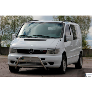 Frontbügel WT022 (Edelstahl) Mercedes Vito W638 1996-2003 Foto 3