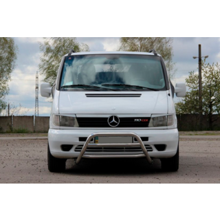 Frontbügel WT022 (Edelstahl) Mercedes Vito W638 1996-2003 Foto 1