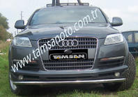 Audi Q7 2005-2015 Frontschutzbügel ST008 (Edelstahl) d51 Foto 5