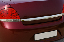 Fiat Linea 2006-2018 Kofferraumdeckel Leiste 2006-2012 Edelstahl Foto 3